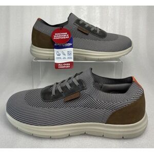 Dearfoams‎ Men's Cozy Comfort Memory Foam Sports Slip-On Shoes Size 10 Gray New